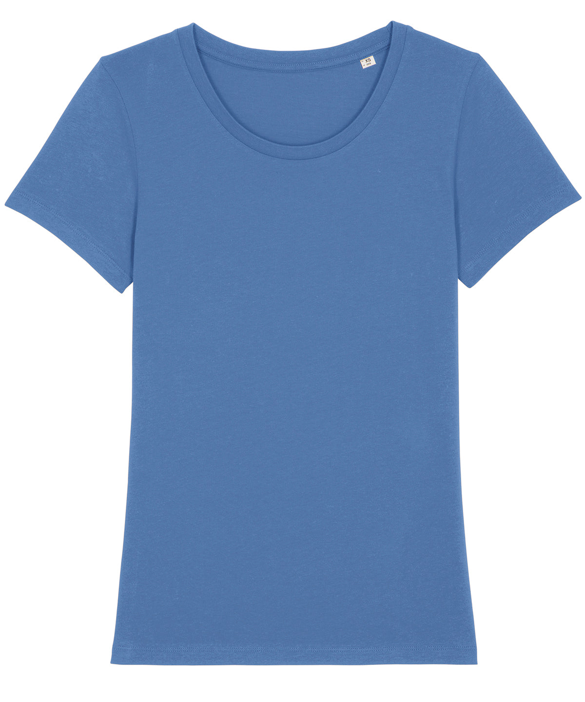 Bright Blue - Women's Stella Expresser iconic fitted t-shirt (STTW032) - GarmentEmbroidery