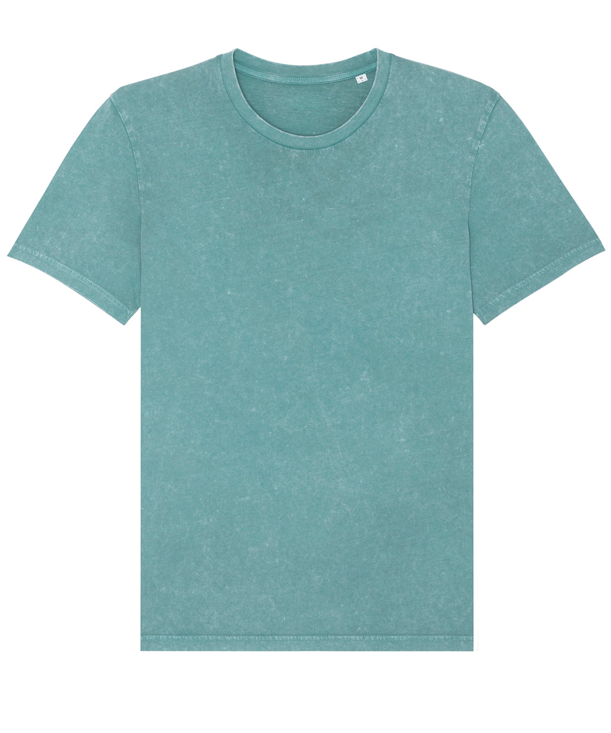 Garment Dyed Aged Teal Monstera - Creator vintage t-shirt (STTU831) - GarmentEmbroidery