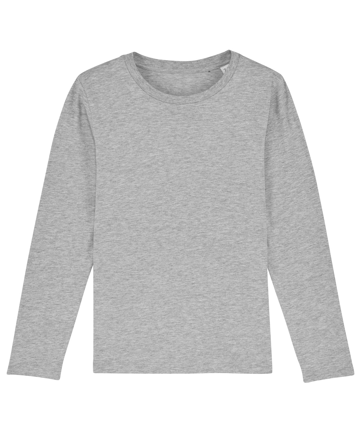 Heather Grey - Mini hopper long sleeve kids t-shirt (STTK907) - GarmentEmbroidery