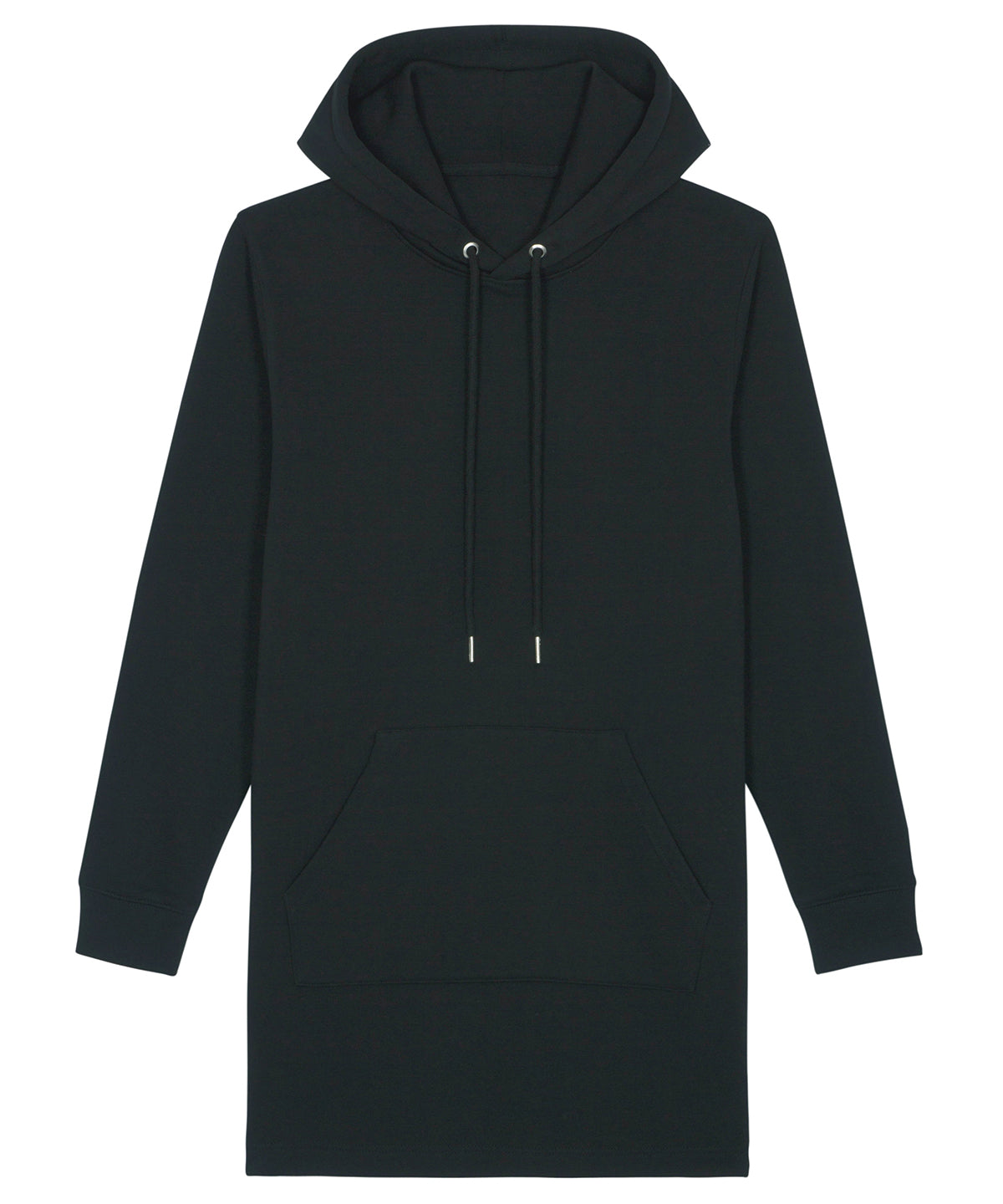 Black* - Stella Streeter women's hoodie dress (STDW143) - GarmentEmbroidery