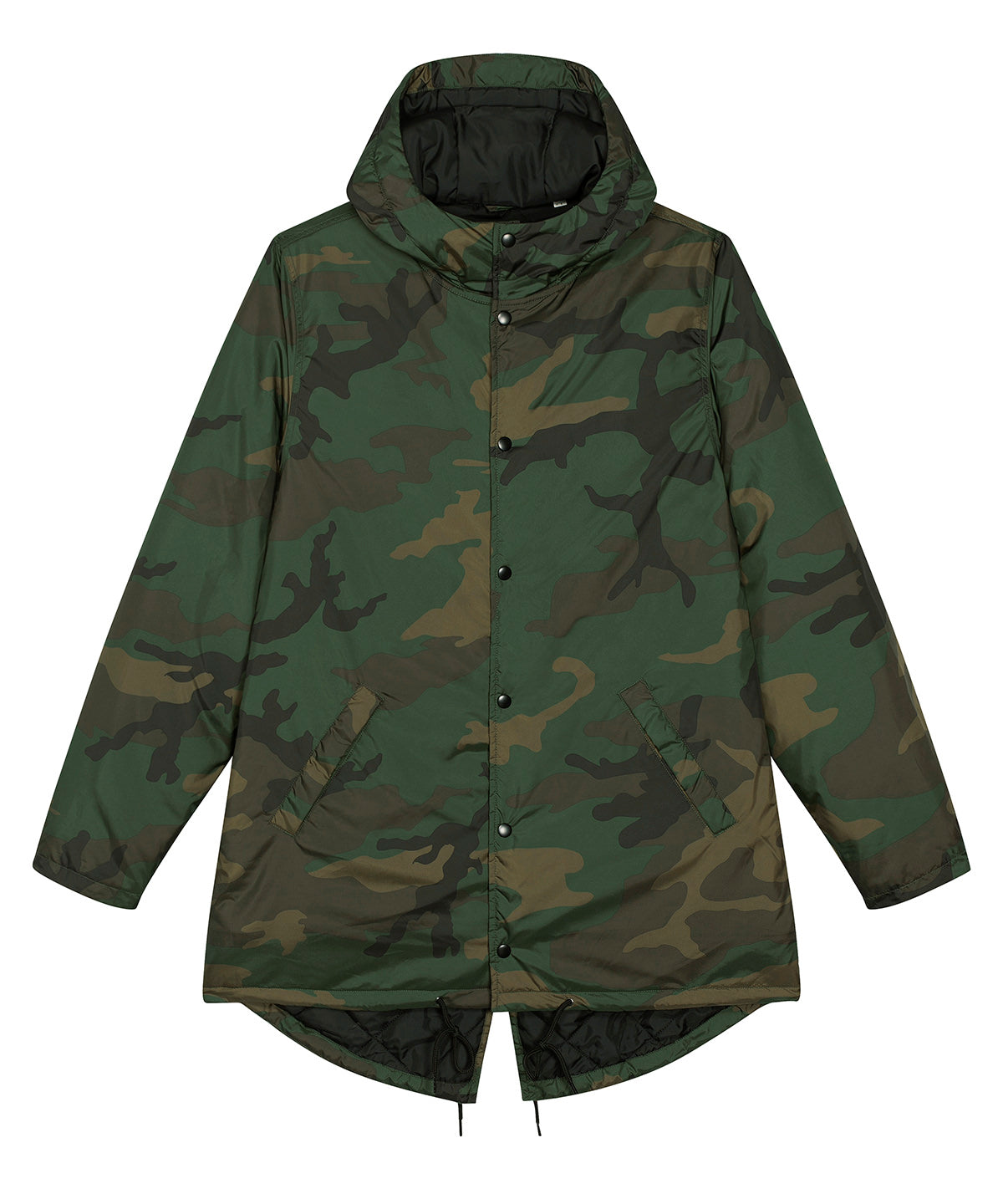 Camouflage - Unisex padded parka AOP jacket (STJU946) - GarmentEmbroidery