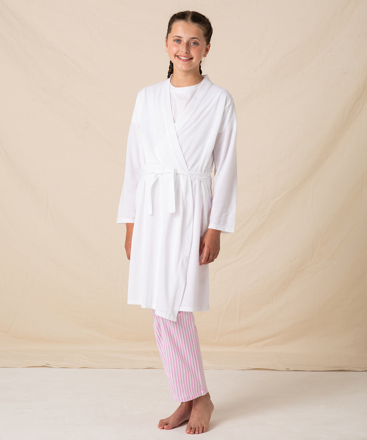 Black - Kids robe - GarmentEmbroidery