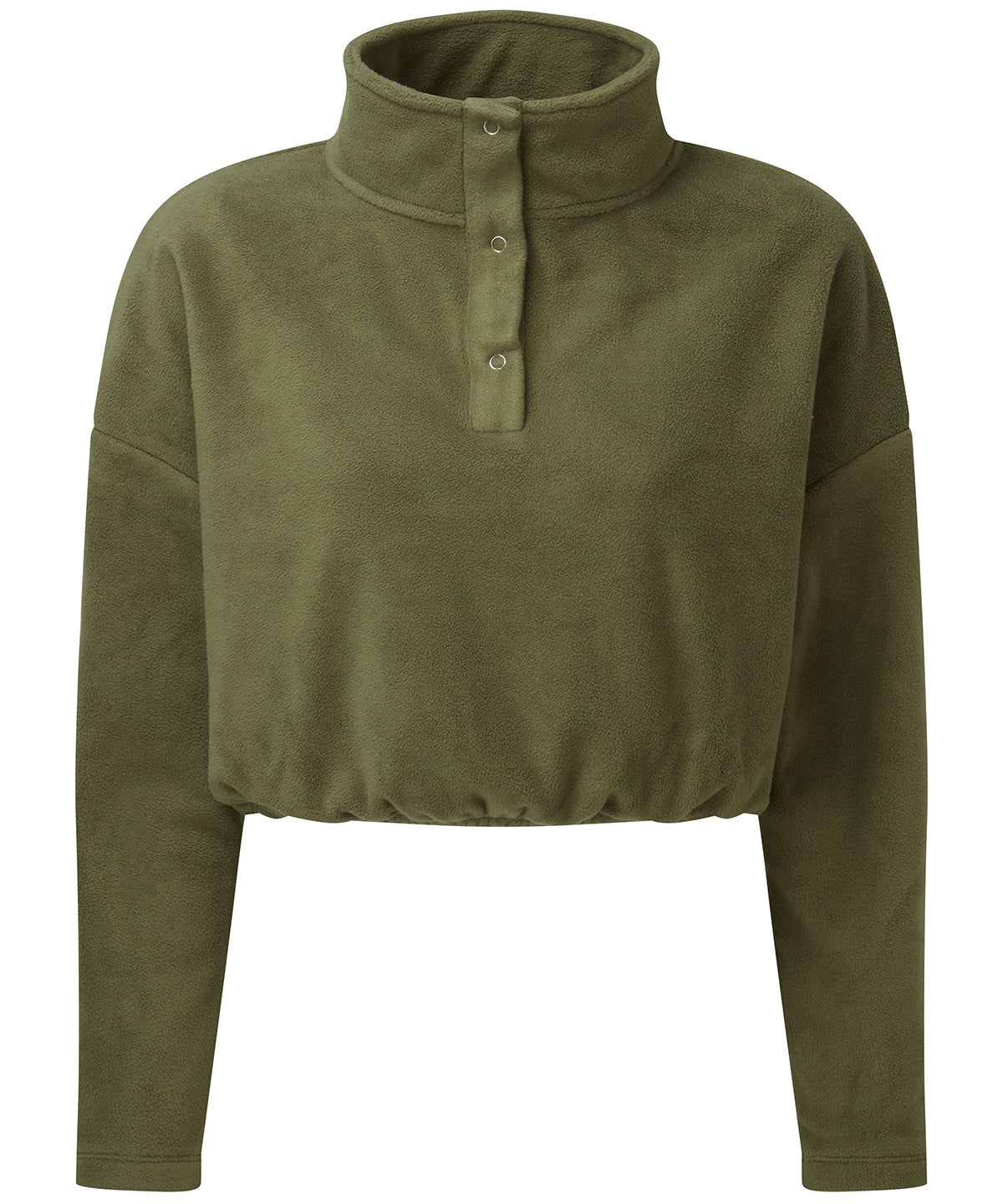 Olive - Women's TriDri® cropped fleece - GarmentEmbroidery
