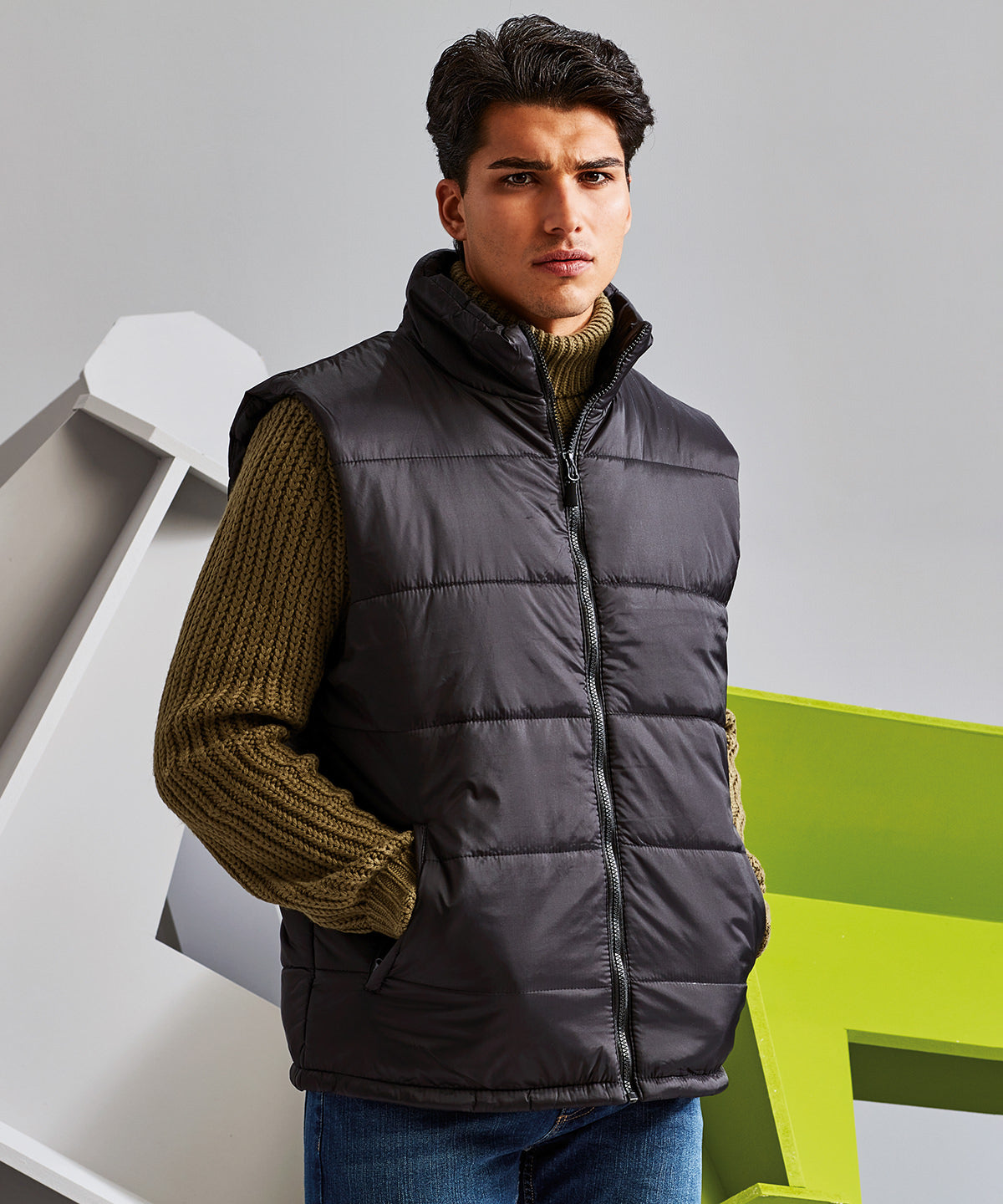 Camo Grey - Bodywarmer - GarmentEmbroidery
