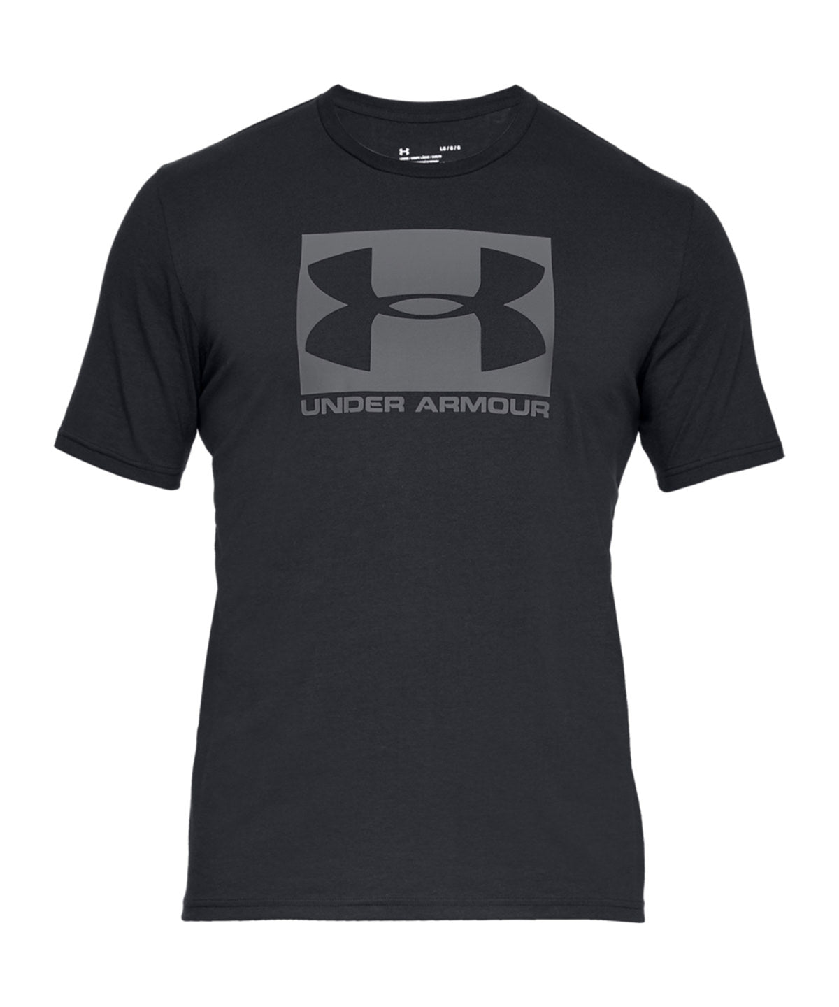 Black/Graphite - UA boxed sport style short sleeve - GarmentEmbroidery