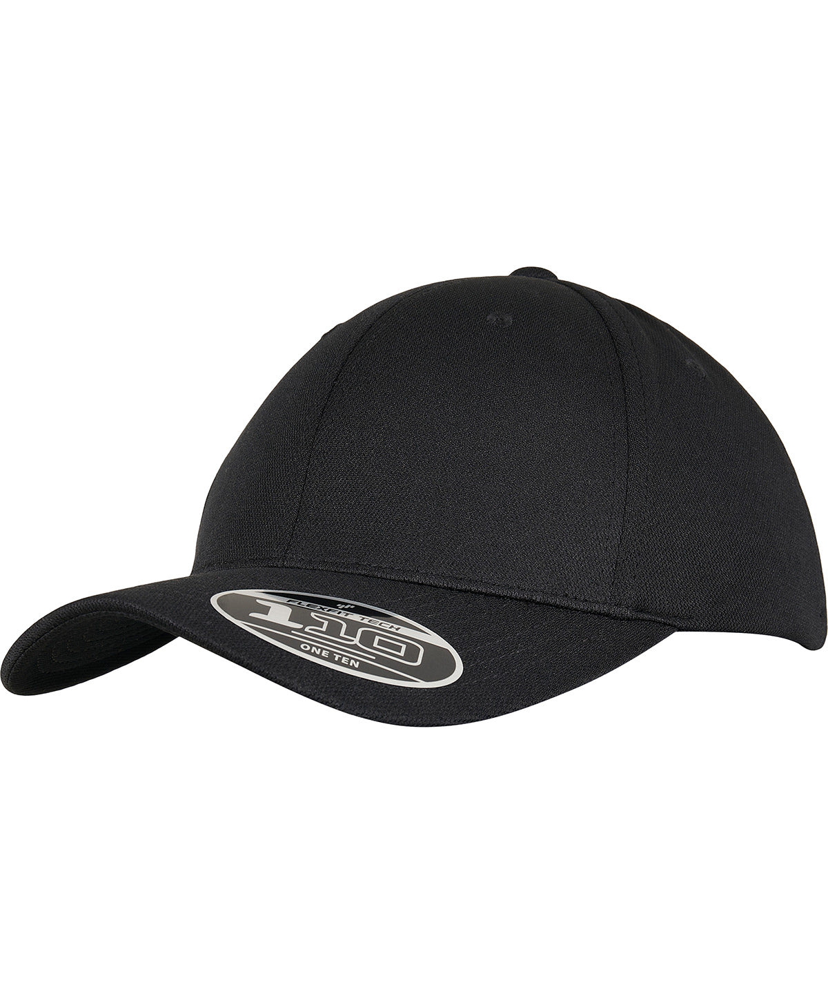 Black - 110 Recycled poly Jersey (110RJ) - GarmentEmbroidery