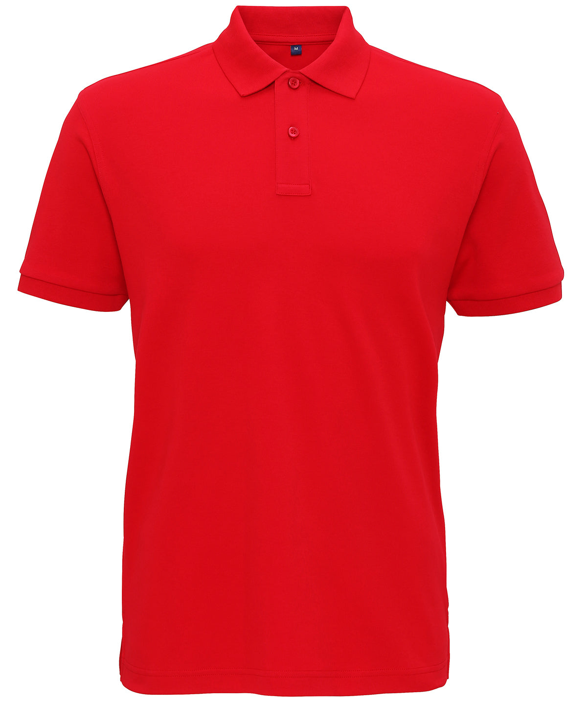 Cherry Red - Men's super smooth knit polo - GarmentEmbroidery