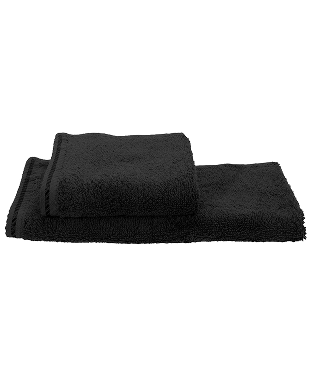 Black - ARTG® Guest towel - GarmentEmbroidery