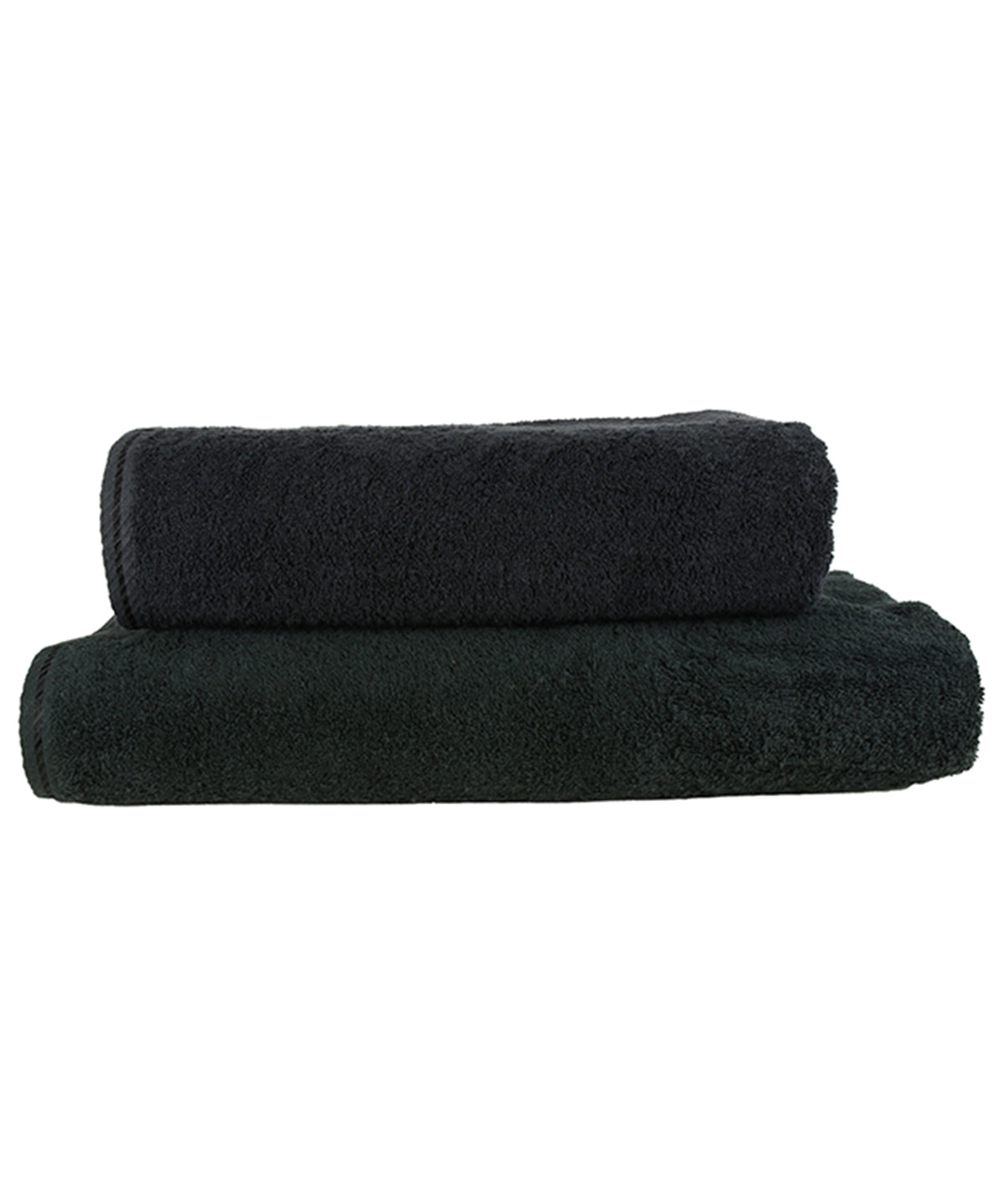 Black - ARTG® Bath towel - GarmentEmbroidery