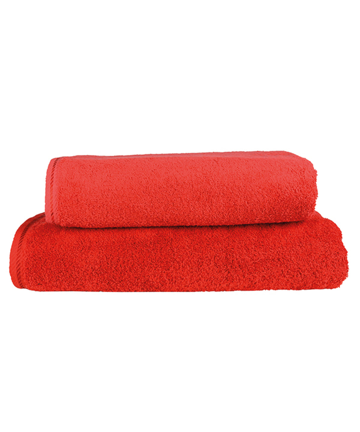 Fire Red - ARTG® Bath towel - GarmentEmbroidery
