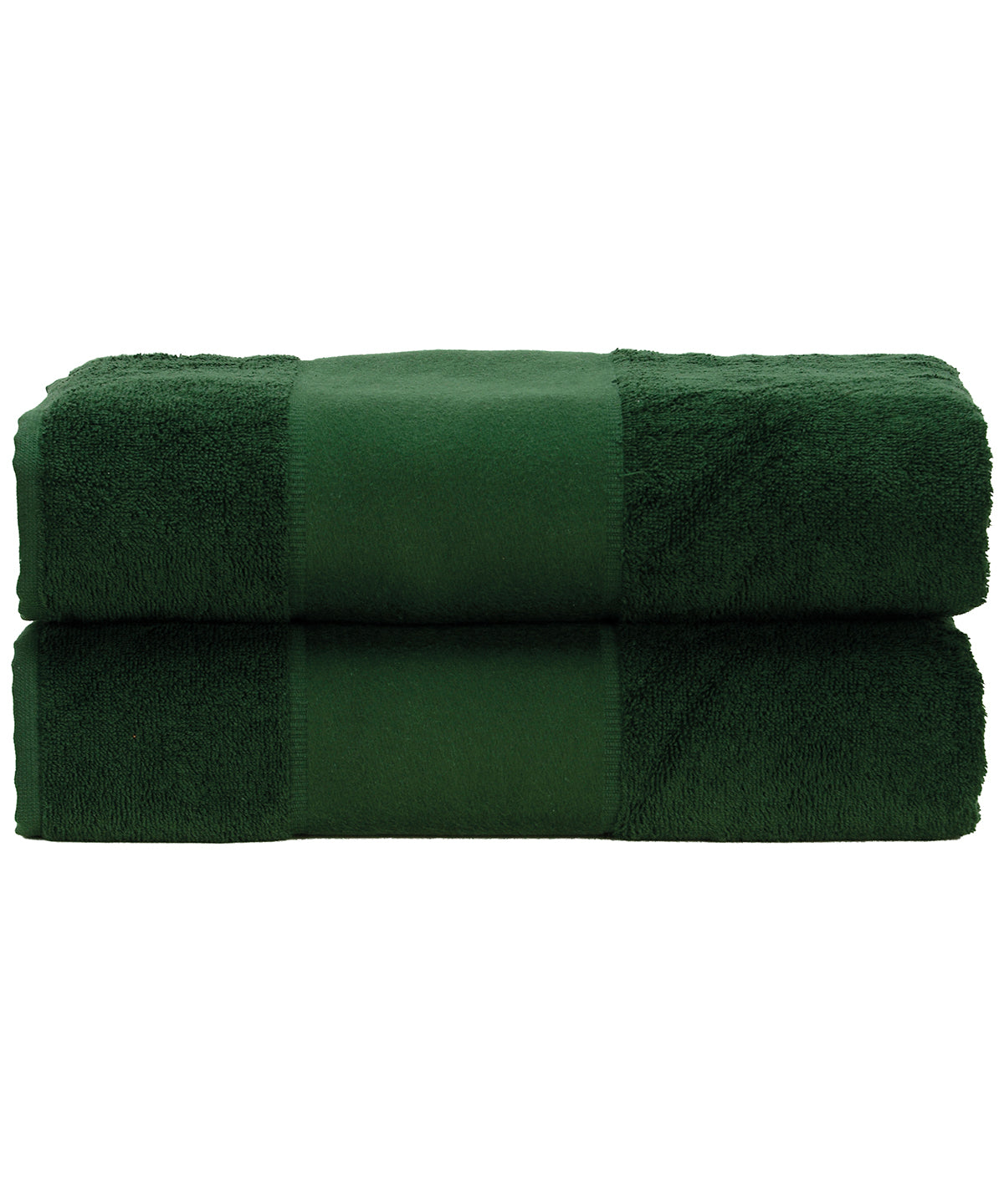 Dark Green - ARTG® PRINT-Me® bath towel - GarmentEmbroidery