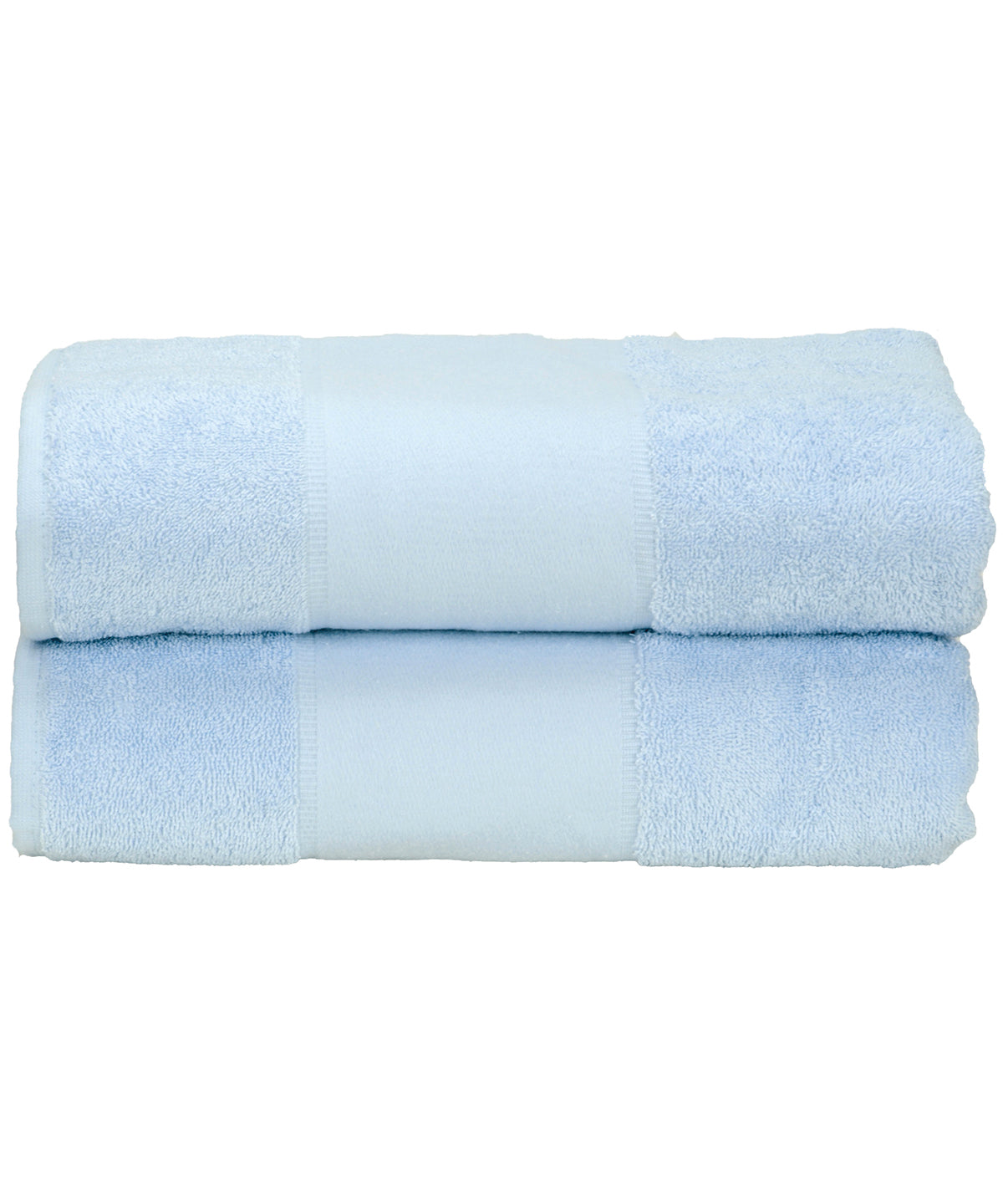 Light Blue - ARTG® PRINT-Me® bath towel - GarmentEmbroidery