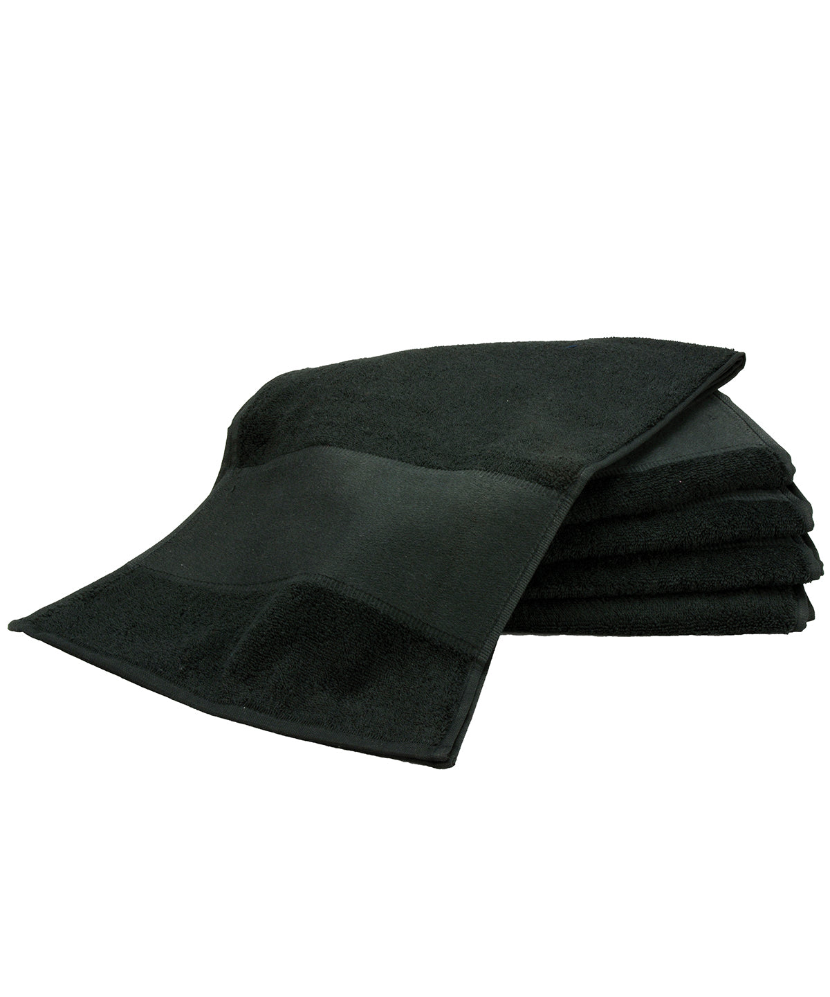 Black - ARTG® PRINT-Me® sport towel - GarmentEmbroidery