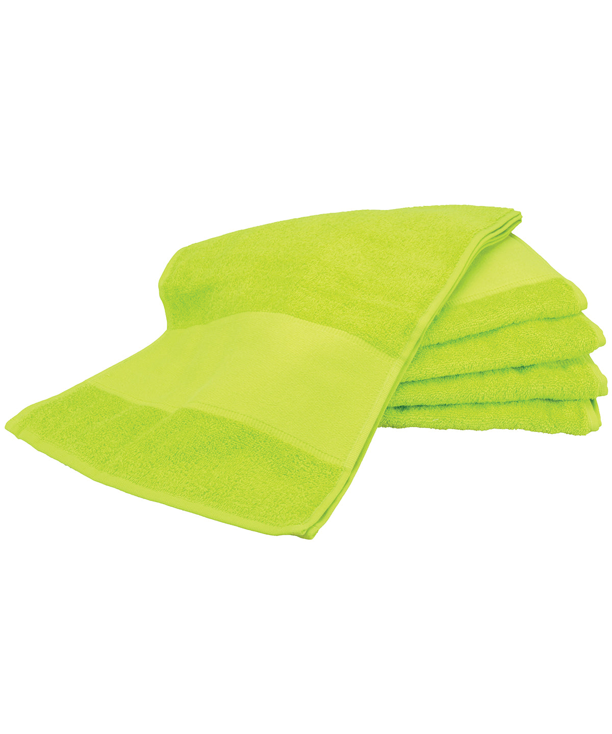 Lime Green - ARTG® PRINT-Me® sport towel - GarmentEmbroidery