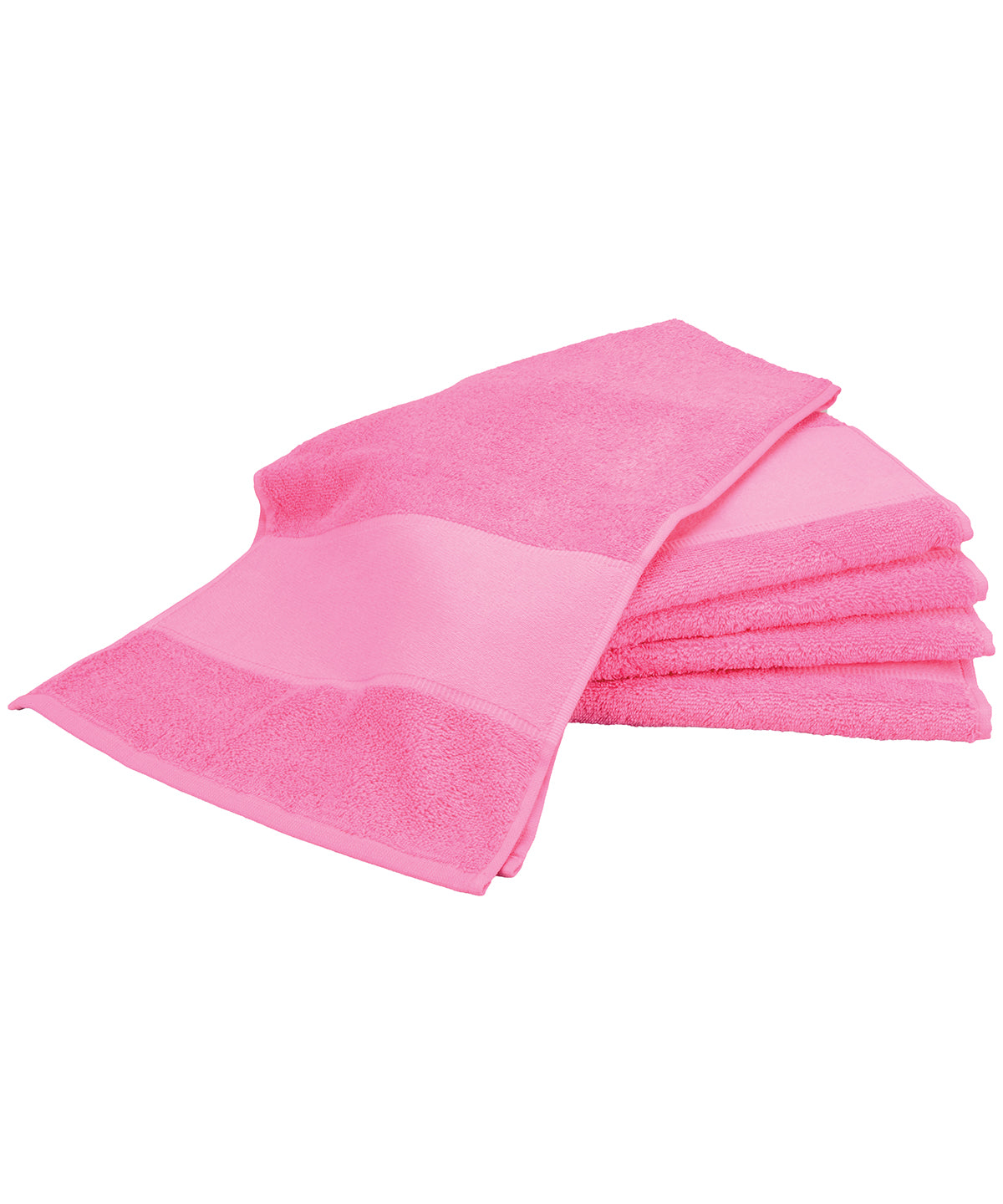 Pink - ARTG® PRINT-Me® sport towel - GarmentEmbroidery