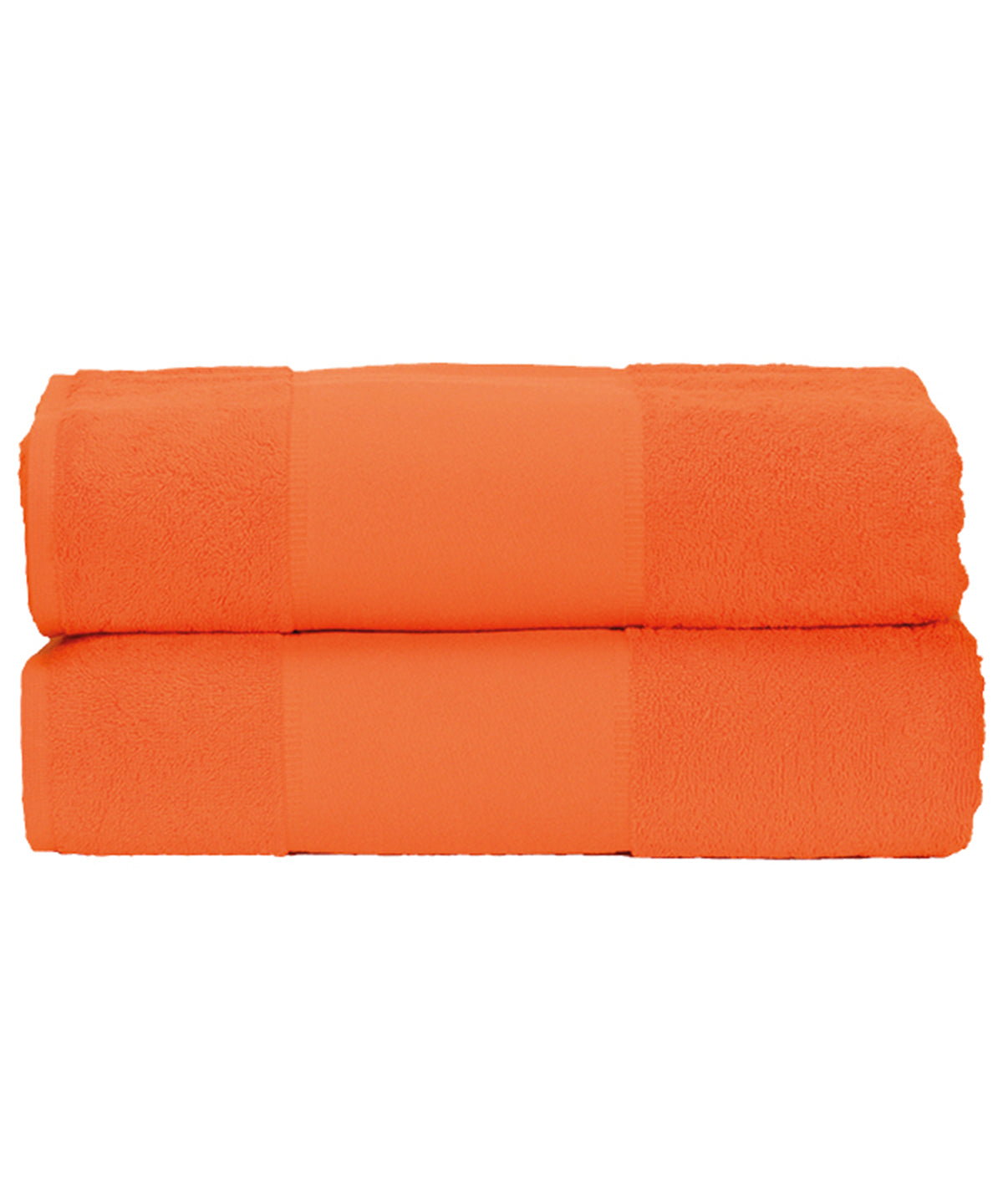 Bright Orange - ARTG® PRINT-Me® guest towel - GarmentEmbroidery
