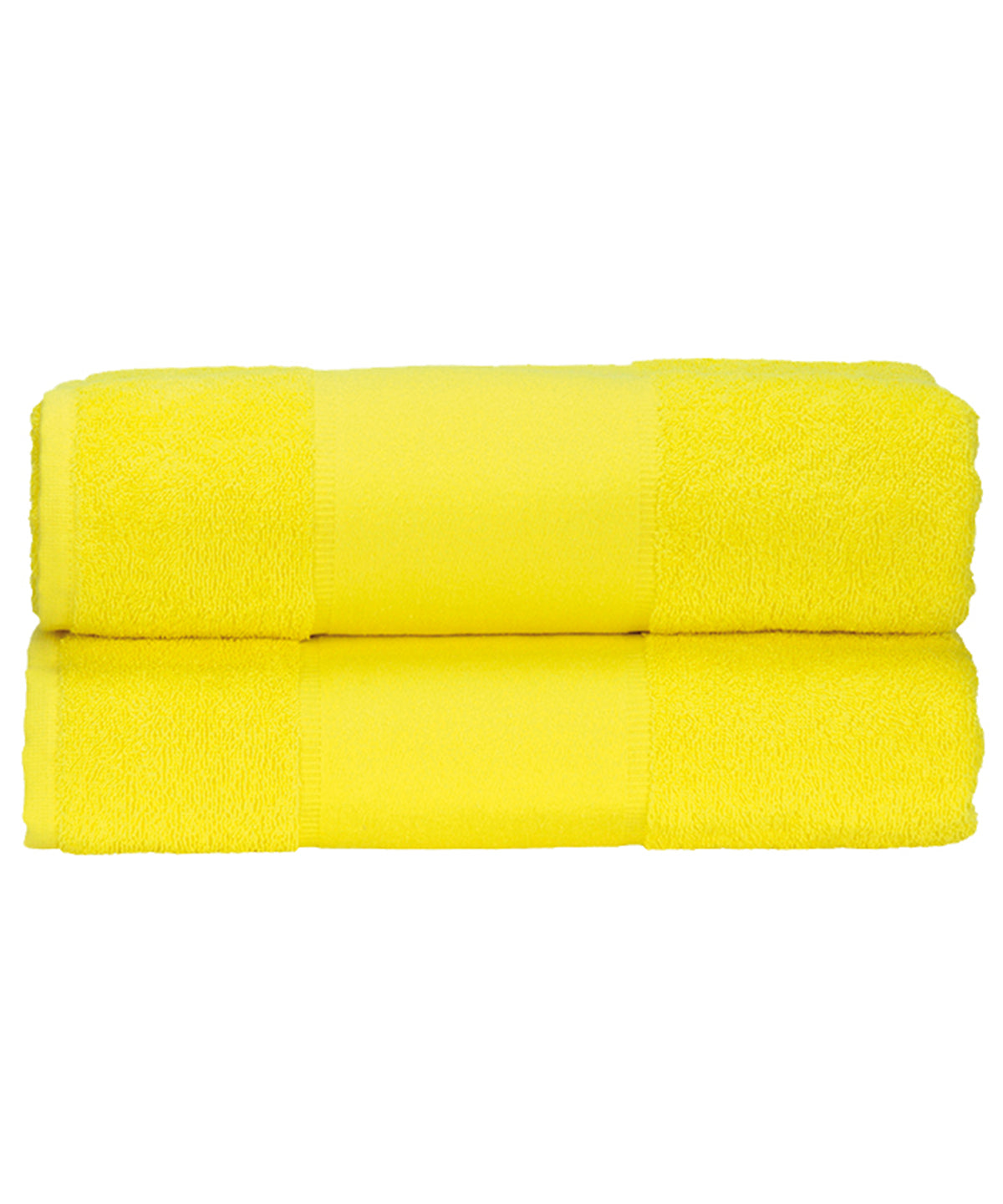 Bright Yellow - ARTG® PRINT-Me® guest towel - GarmentEmbroidery