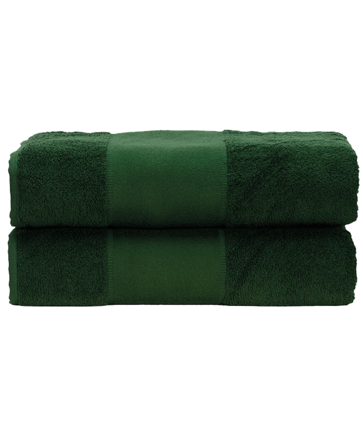 Dark Green - ARTG® PRINT-Me® guest towel - GarmentEmbroidery