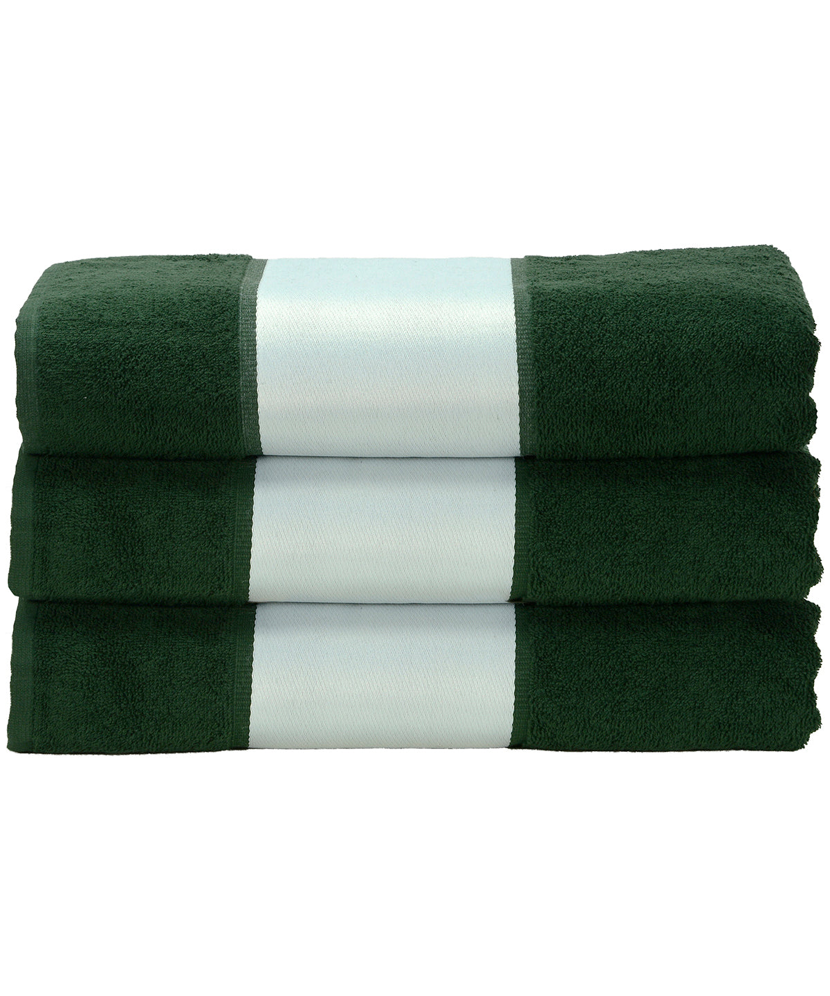 Dark Green - ARTG® SUBLI-Me® hand towel - GarmentEmbroidery