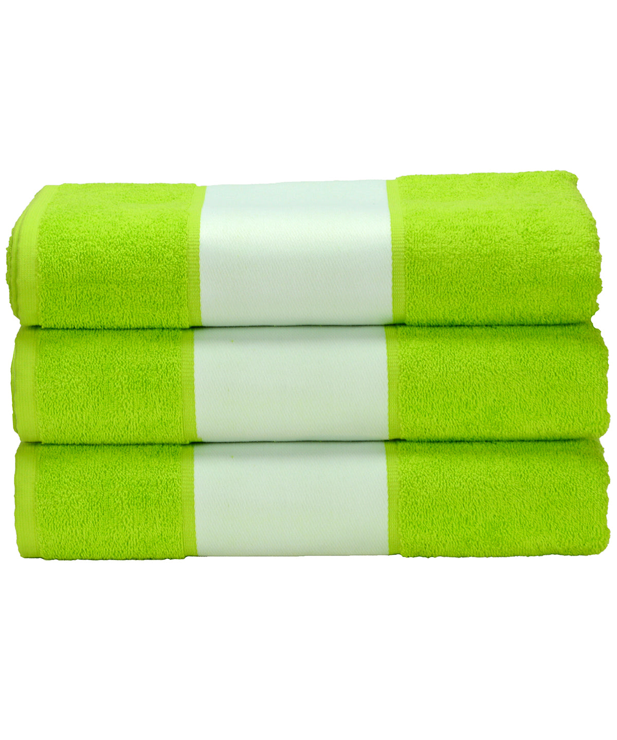Lime Green - ARTG® SUBLI-Me® hand towel - GarmentEmbroidery