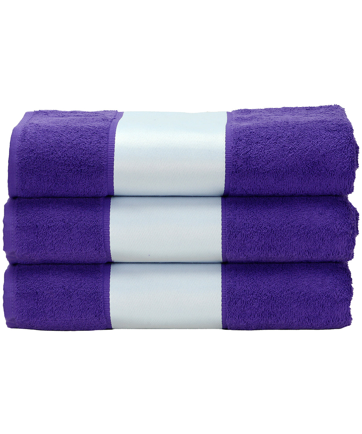 Purple - ARTG® SUBLI-Me® hand towel - GarmentEmbroidery