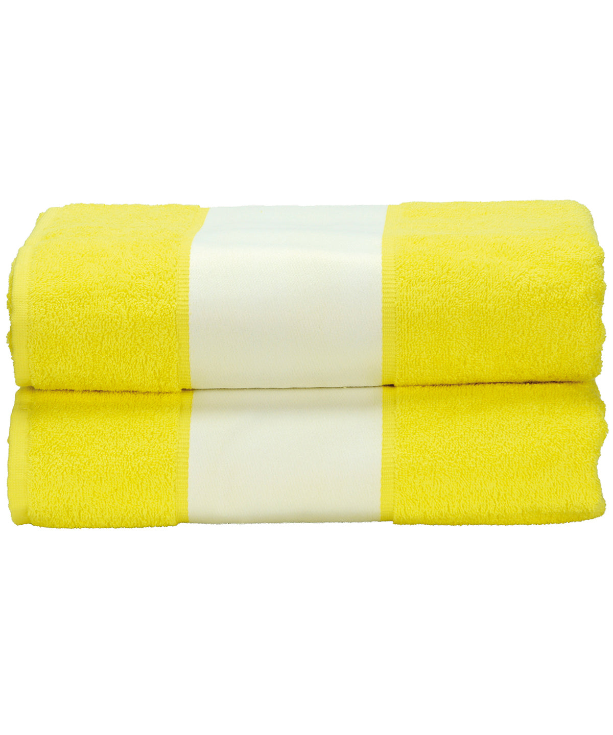 Bright Yellow - ARTG® SUBLI-Me® bath towel - GarmentEmbroidery