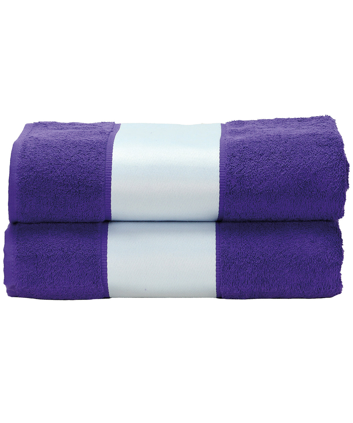 Purple - ARTG® SUBLI-Me® bath towel - GarmentEmbroidery