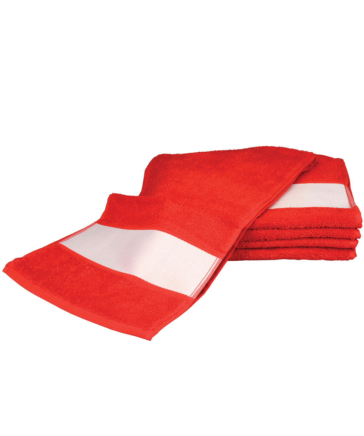 Fire Red - ARTG® SUBLI-Me® sport towel - GarmentEmbroidery