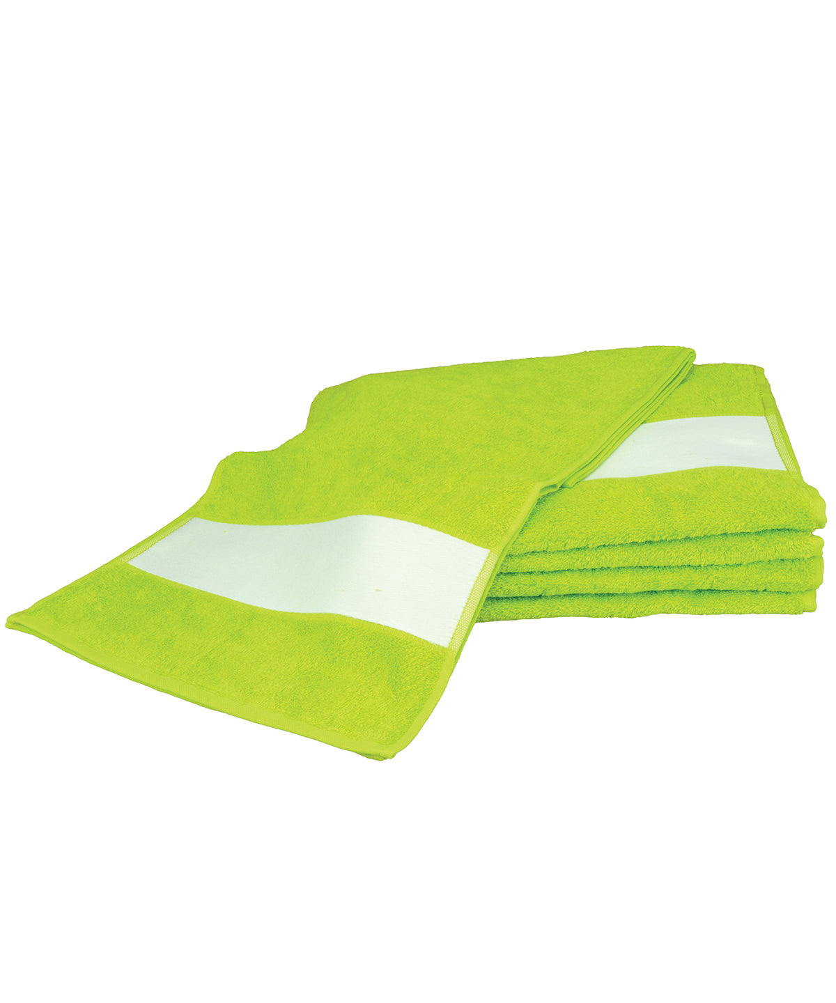 Lime Green - ARTG® SUBLI-Me® sport towel - GarmentEmbroidery