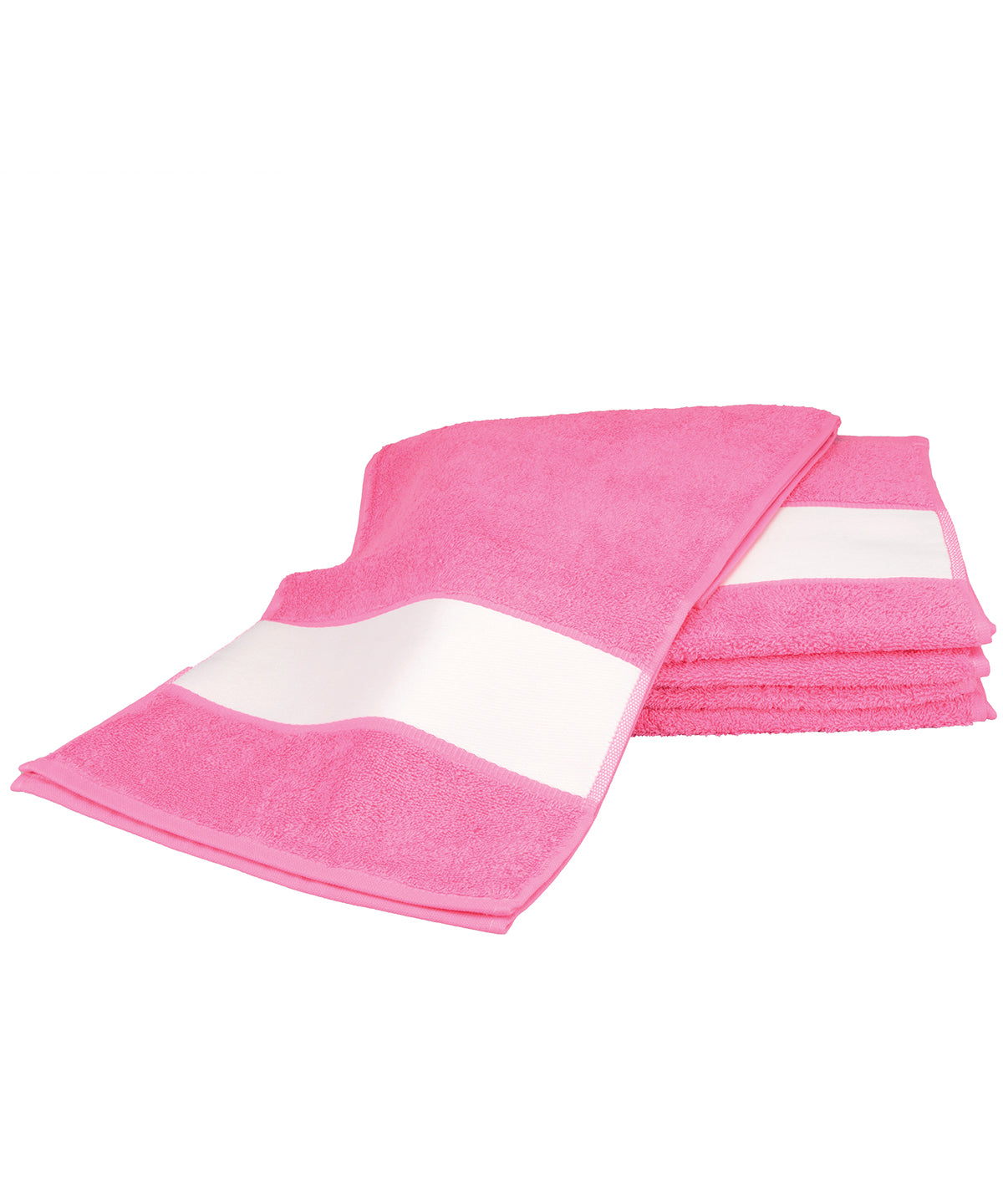 Pink - ARTG® SUBLI-Me® sport towel - GarmentEmbroidery