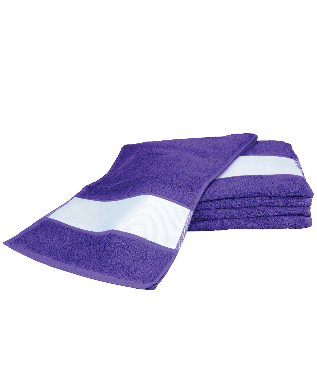 Purple - ARTG® SUBLI-Me® sport towel - GarmentEmbroidery