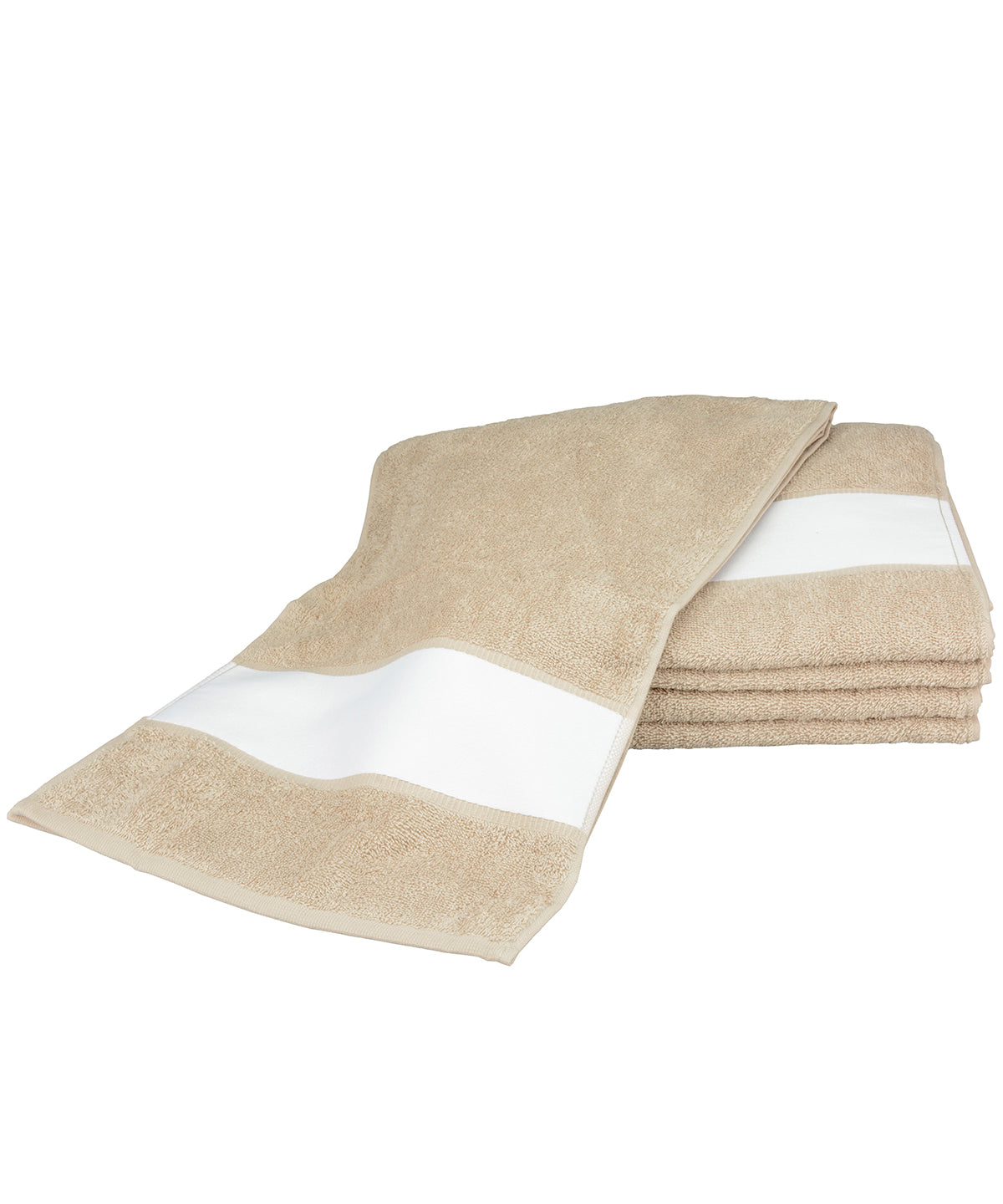 Sand - ARTG® SUBLI-Me® sport towel - GarmentEmbroidery