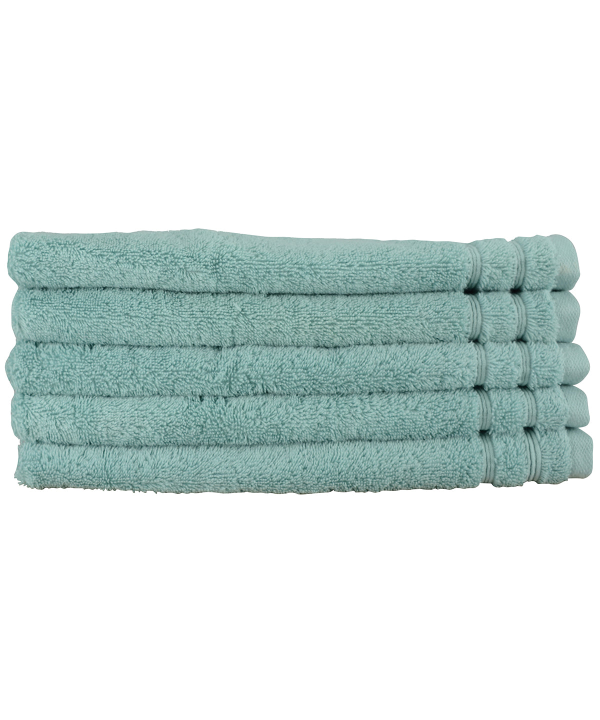 Green - ARTG® Organic guest towel - GarmentEmbroidery
