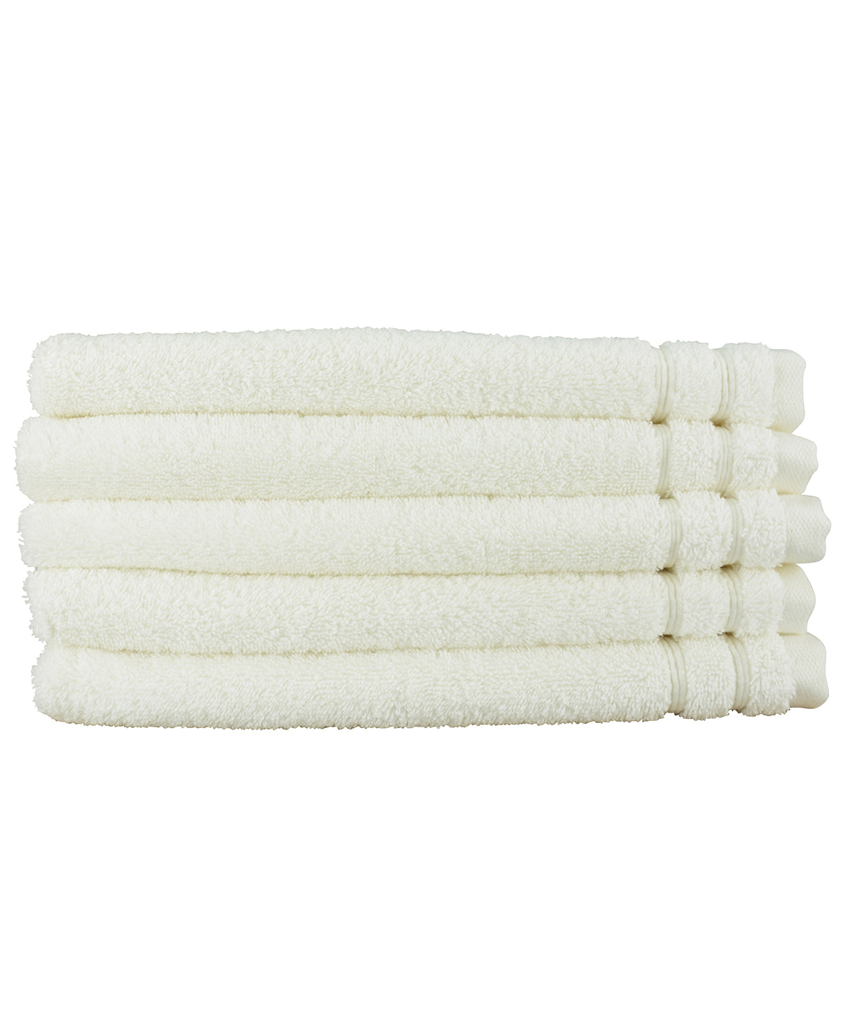 White - ARTG® Organic guest towel - GarmentEmbroidery