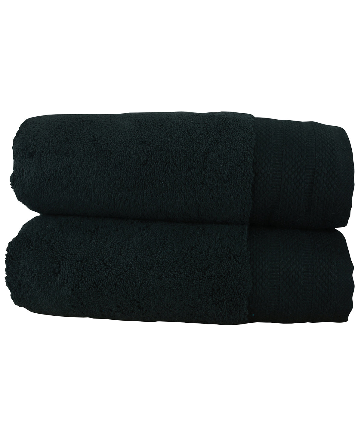 Pure Black - ARTG® Pure luxe hand towel - GarmentEmbroidery