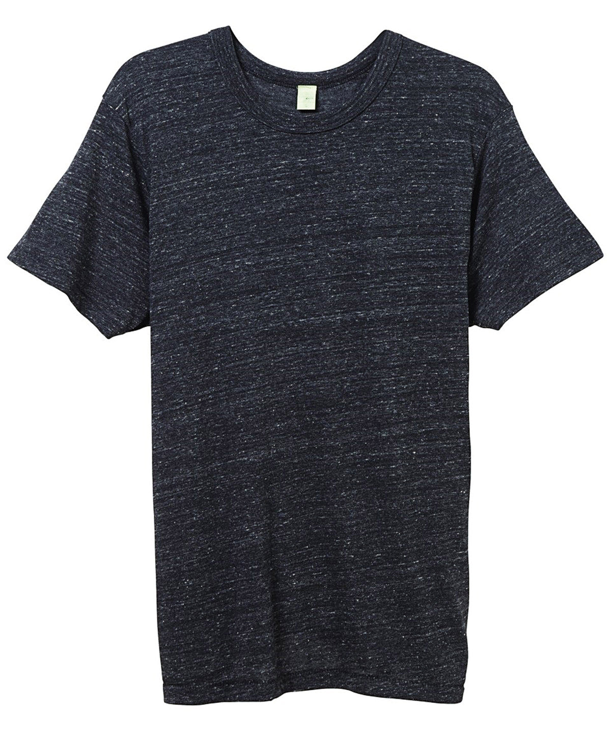 Eco Black - Eco-Jersey crew t-shirt - GarmentEmbroidery