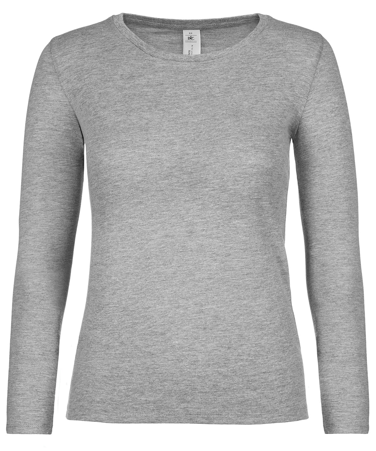 Sport Grey* - B&C #E150 long sleeve /women - GarmentEmbroidery