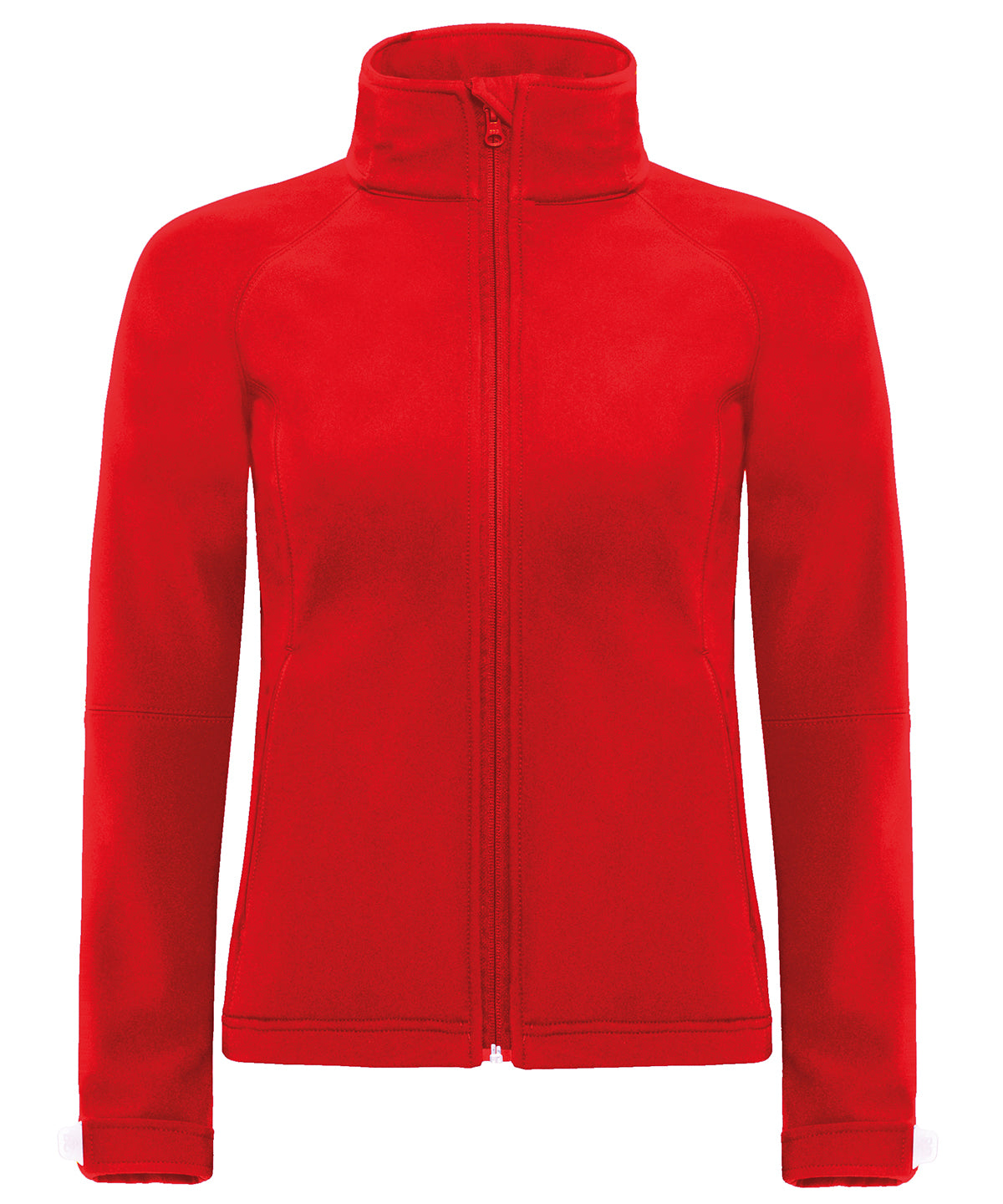 Red - B&C Hooded softshell /women - GarmentEmbroidery