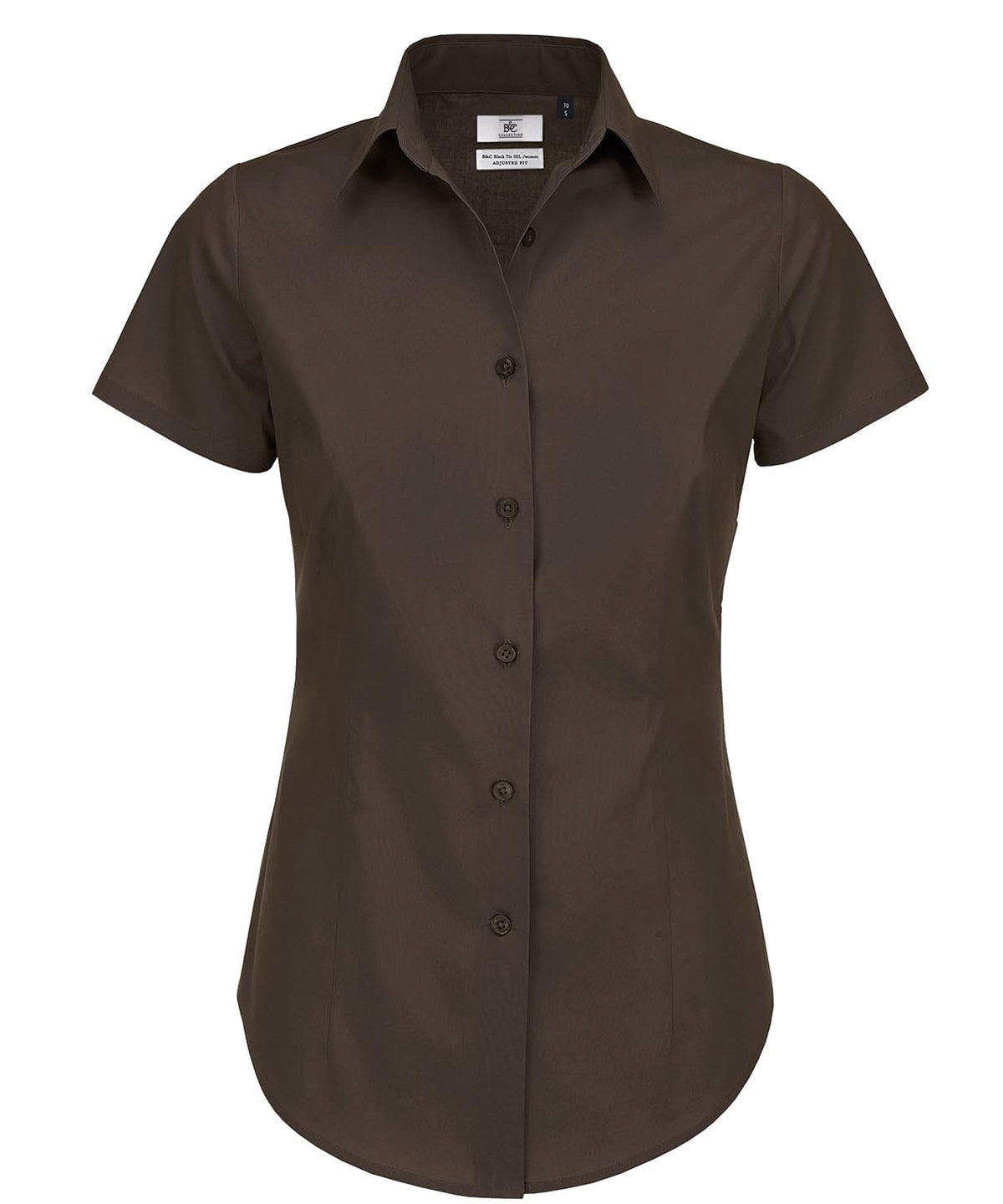 Coffee Bean - B&C Black tie SSL /women - GarmentEmbroidery