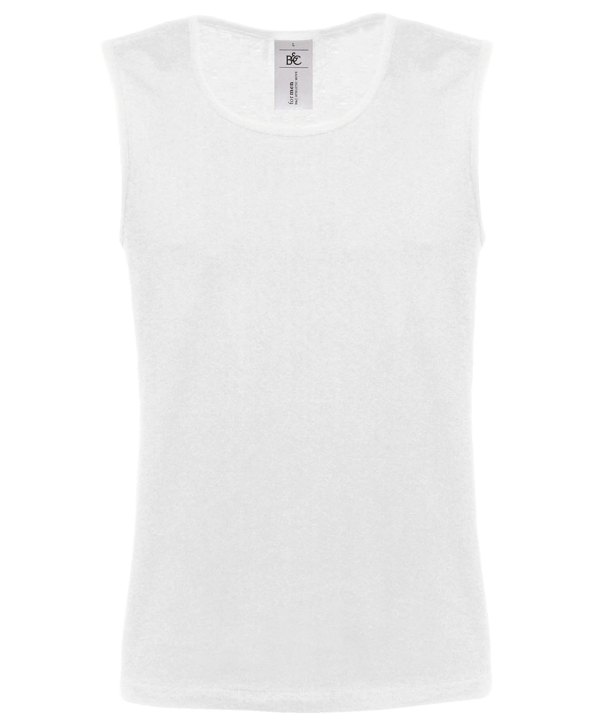 White - B&C Athletic move - GarmentEmbroidery