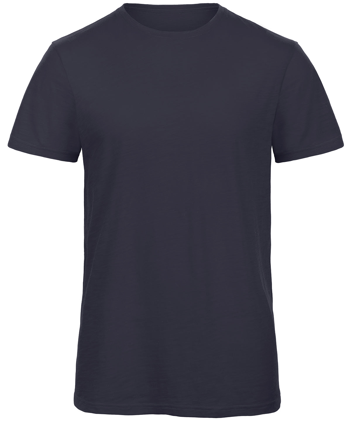 Chic Navy - B&C Inspire Slub T /men - GarmentEmbroidery