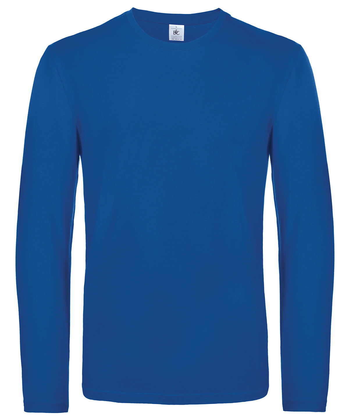 Royal Blue - B&C #E190 long sleeve - GarmentEmbroidery