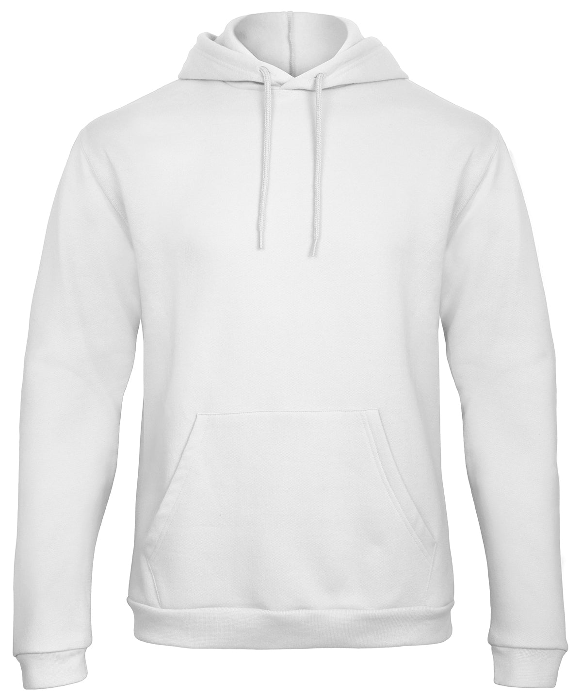White - B&C ID.203 50/50 sweatshirt - GarmentEmbroidery
