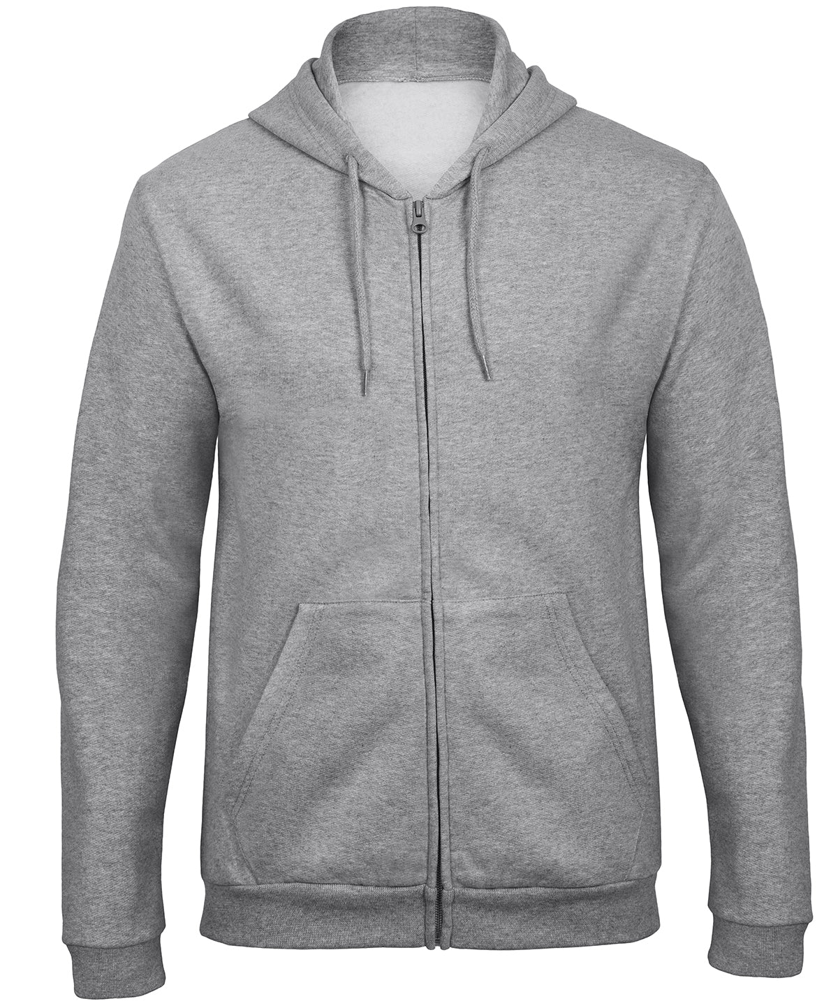 Heather Grey - B&C ID.205 50/50 sweatshirt - GarmentEmbroidery