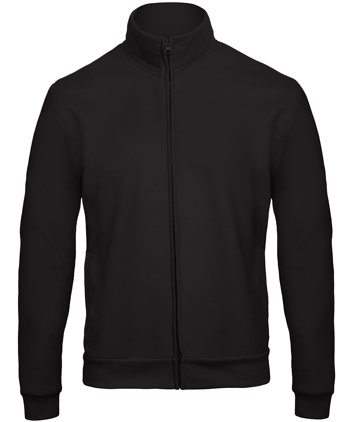 Black - B&C ID.206 50/50 sweatshirt - GarmentEmbroidery