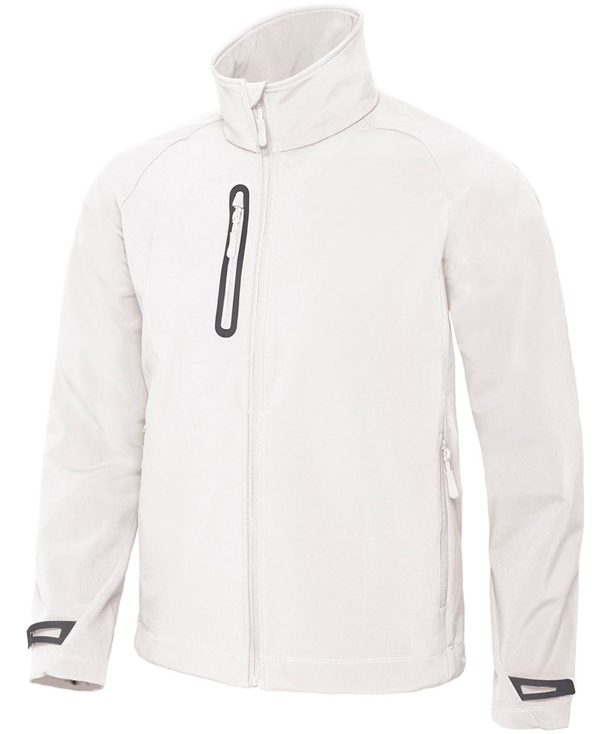White - B&C X-Lite softshell /men - GarmentEmbroidery
