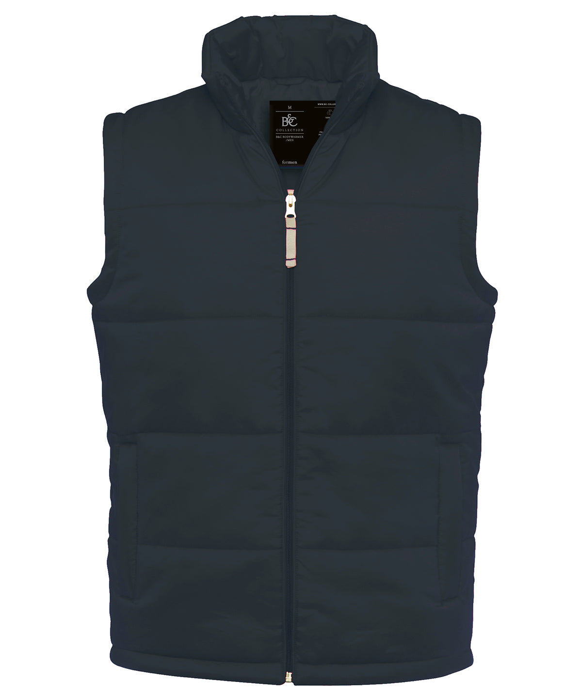 Dark Grey - B&C Bodywarmer /men - GarmentEmbroidery