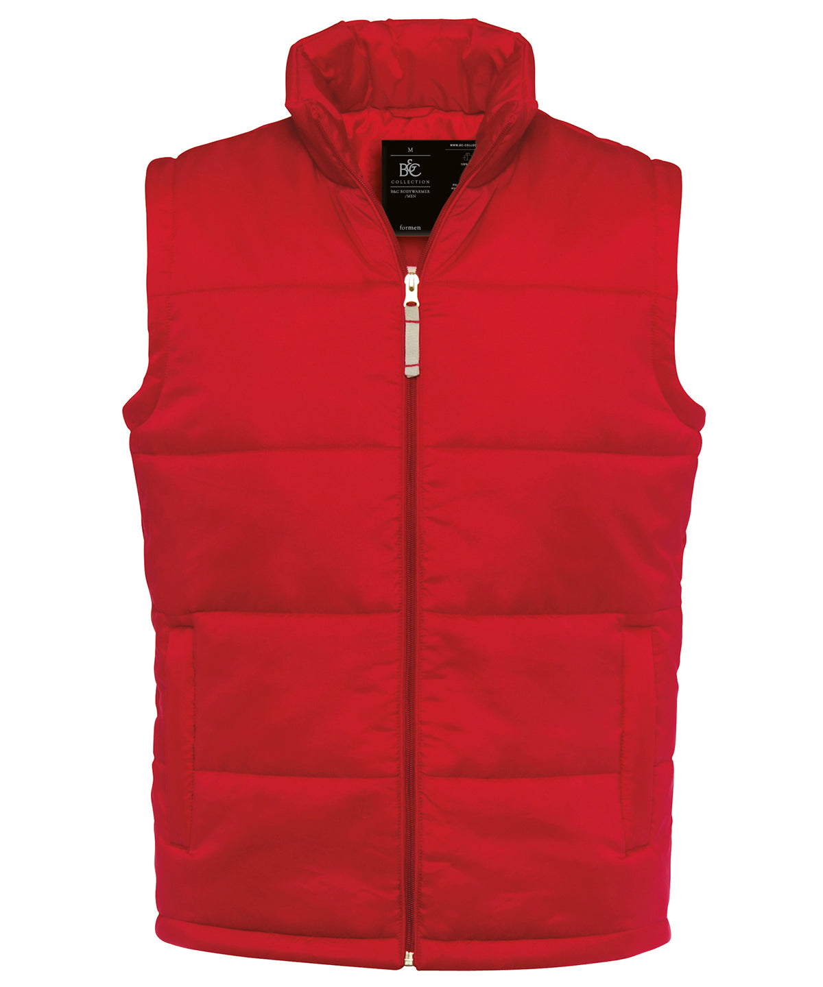 Red* - B&C Bodywarmer /men - GarmentEmbroidery