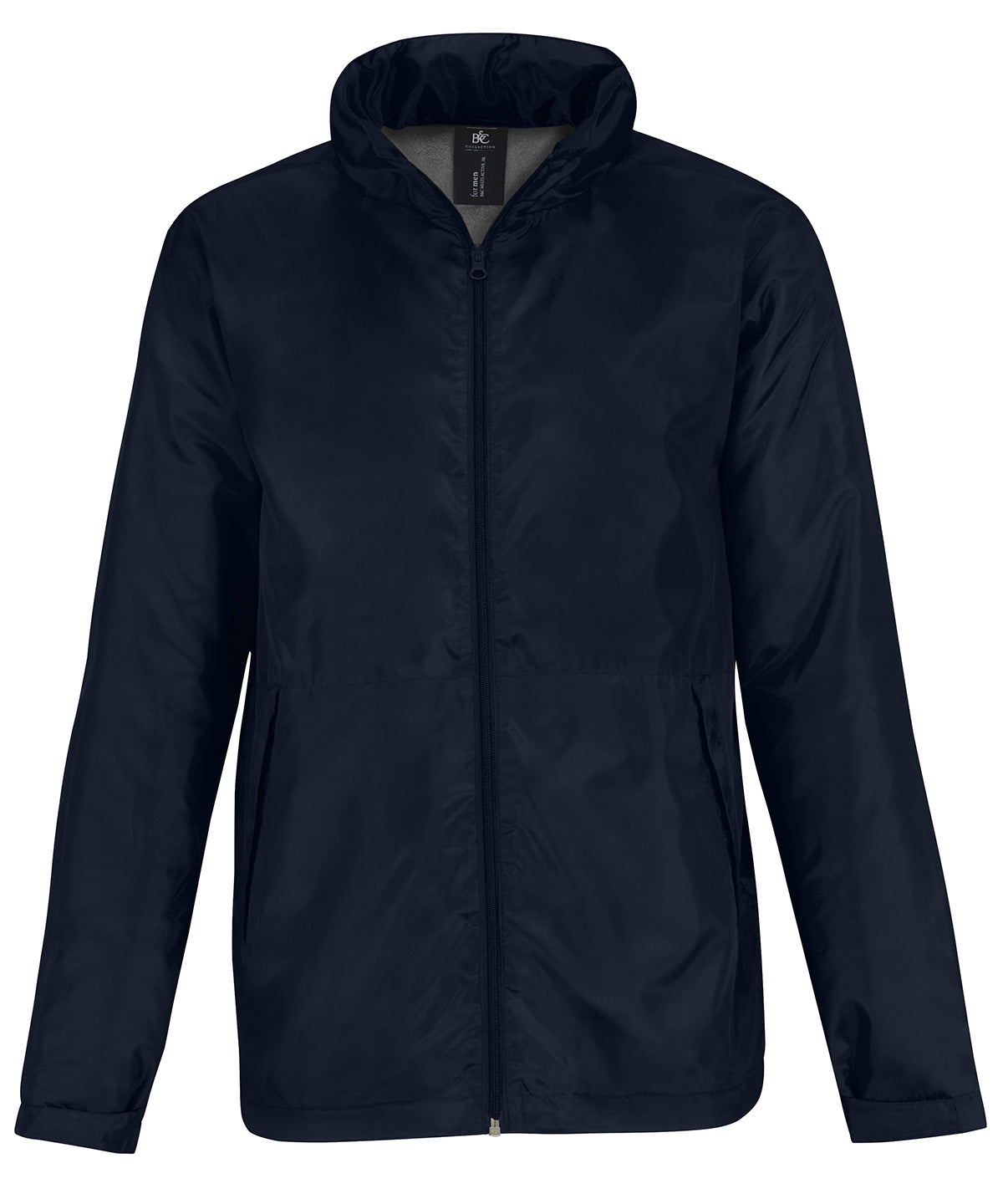 Navy/Warm Grey Lining - B&C Multi-active /men - GarmentEmbroidery