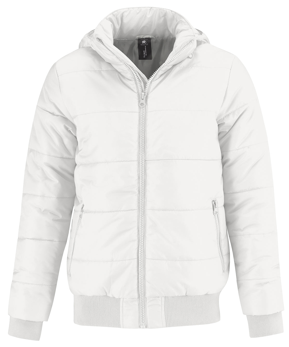 White/Warm Grey Lining - B&C Superhood /men - GarmentEmbroidery